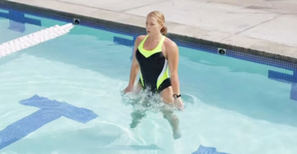 High-Intensity Interval Training Exercises for the Pool