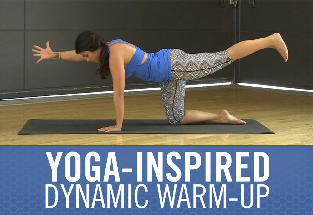 Yoga-inspired Dynamic Warm-up 