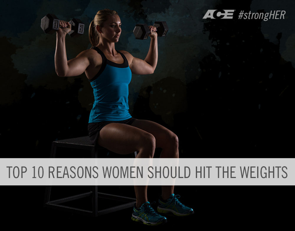 Top 10 Reasons Women Should Hit the Weights